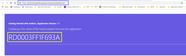 Continuous Integration And Deployment (CI/CD) Of ASP.NET Core Application On Azure Web App Using Jenkins