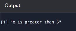 Control Structures in R Programming