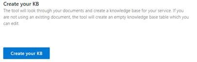 Create A Conversational Bot Using Azure QnA Maker Cognitive Service