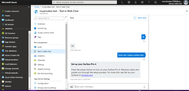 Create A Conversational Bot Using Azure QnA Maker Cognitive Service