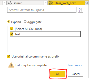 Convert Data From HTML To Plain Text In Power BI