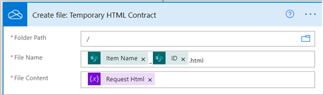Convert Html, Merge PDFs and Adobe Sign Approval using Power Automate