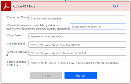 Convert Html, Merge PDFs and Adobe Sign Approval using Power Automate