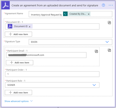 Convert Html, Merge PDFs and Adobe Sign Approval using Power Automate