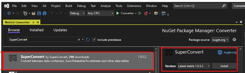 Converting Between JSON and CSV In C#