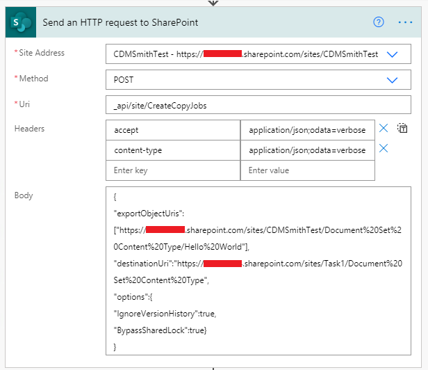 Copy Document Library Folder With Content Type Using Power Automate