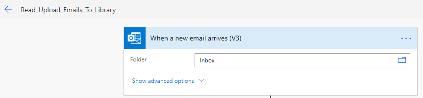 Copy Email From Office 365 To SharePoint Library