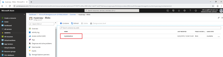 Copy Our On-Premises Data To Azure Storage Using AZCopy