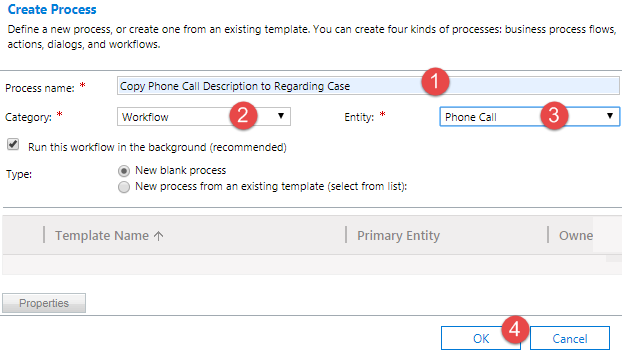 Copy Phone Call Field To Case While Converting -Nocode Solution