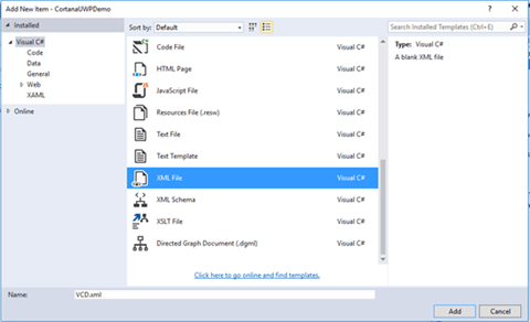 Add VCD file to project