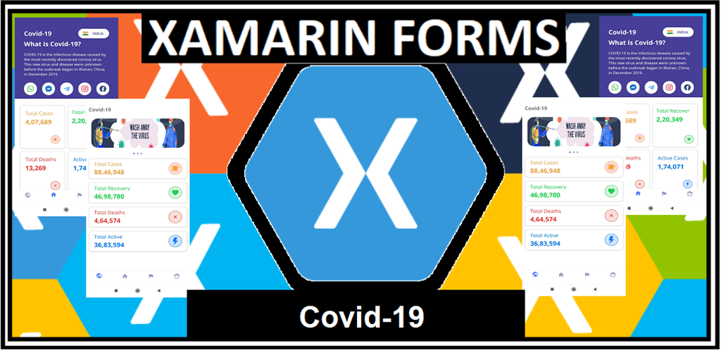Covid-19 App In Xamarin Forms