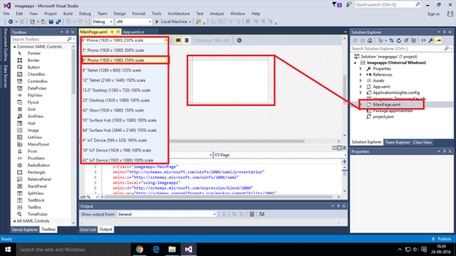 Univesal Windows Platform 