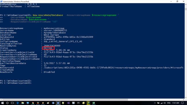 Create A Blank Database Using PowerShell