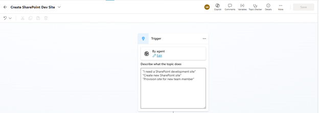 Create Sharepoint dev site