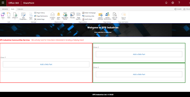 Create A Custom Page Layout For SharePoint Online