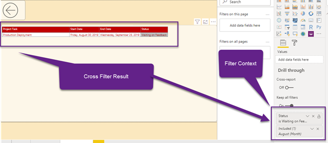 Create A Drill Through Button In Power BI