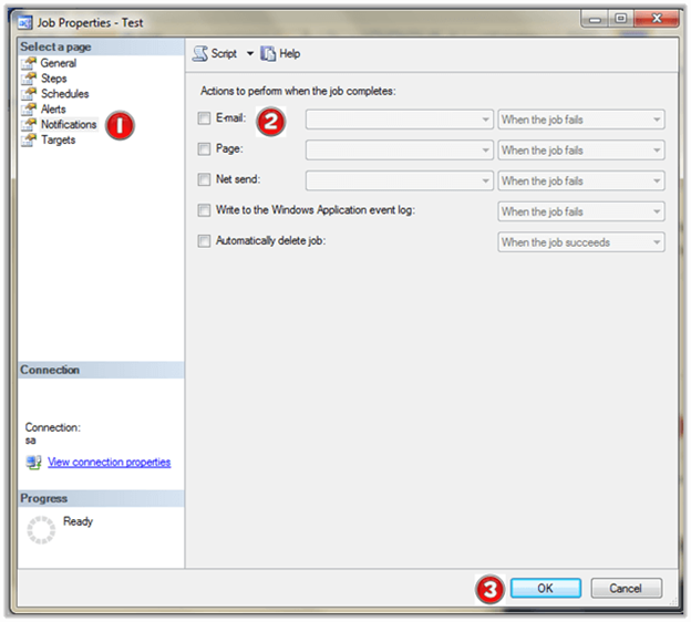 How to Create a Job in SQL Server using SSIS?