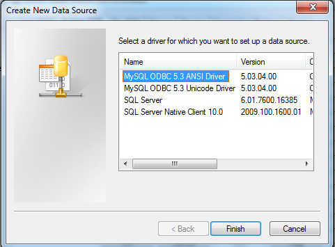 Create A Linked MySQL To SQL Server