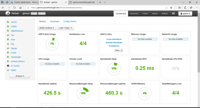 Create A Linux-Based Clusters In HDInsight