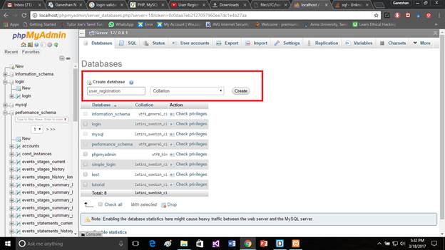 Create A Login Form Validation Using PHP And WAMP / XAMPP