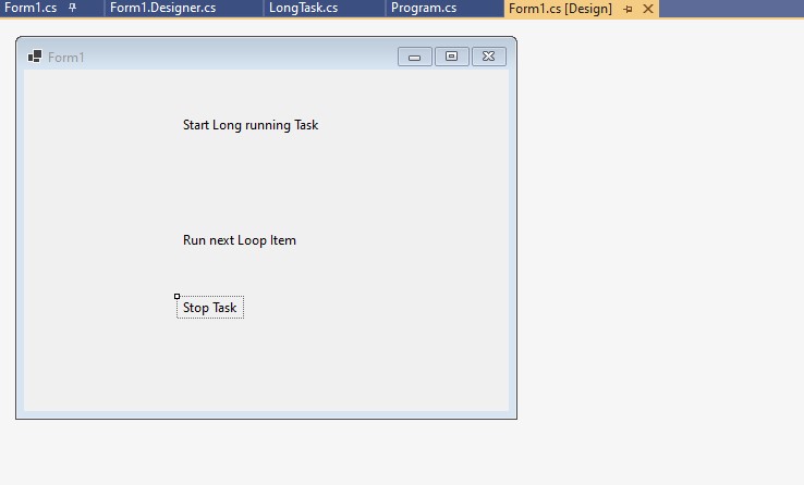 Create A Long Running Task In C#.NET Core
