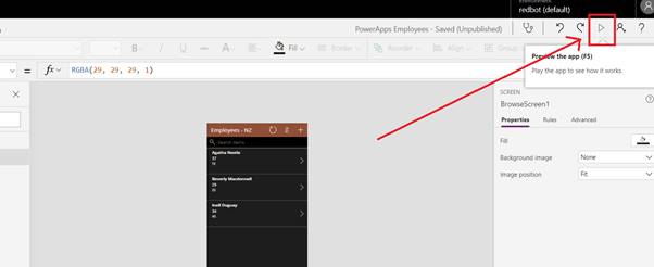 Create A PowerApps For SharePoint List