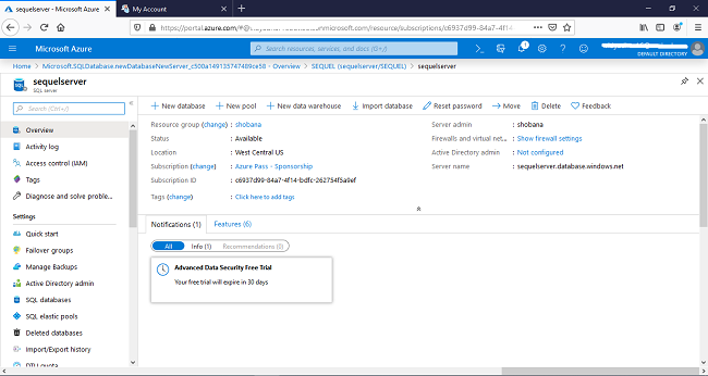 Create Your SQL Database In Azure Portal