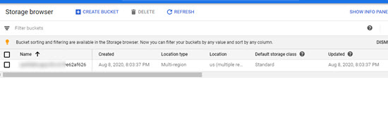 Create A Storage Bucket In Google Cloud Platform
