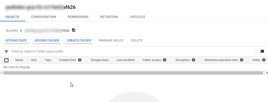 Create A Storage Bucket In Google Cloud Platform