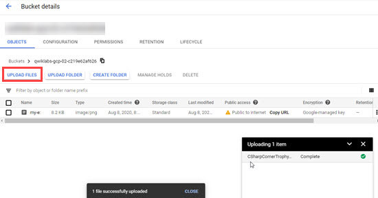 Create A Storage Bucket In Google Cloud Platform