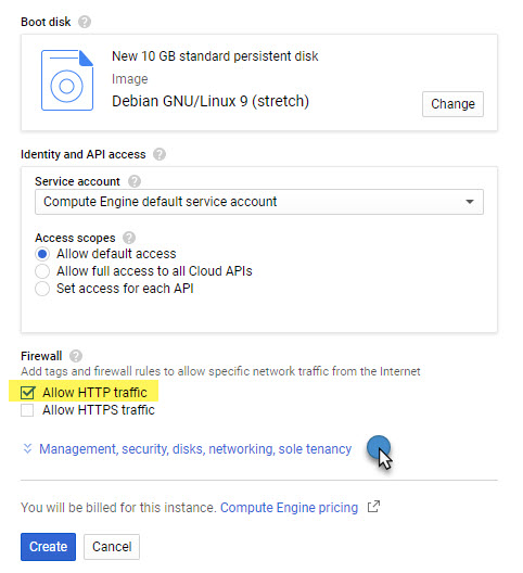 Create A Storage Bucket In Google Cloud Platform