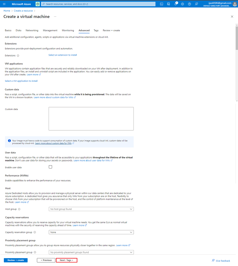 Create a Windows virtual machine in the Azure portal
