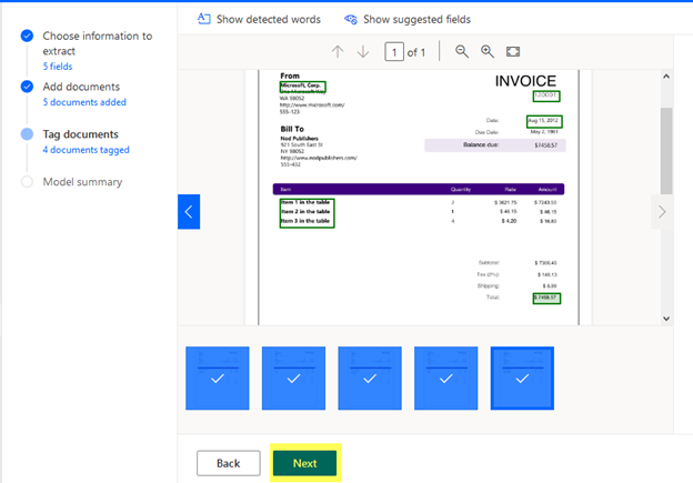 Create AI Model using AI Builder to Extract Data from Document in Power Platform