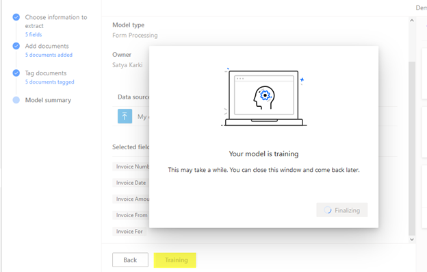 Create AI Model using AI Builder to Extract Data from Document in Power Platform