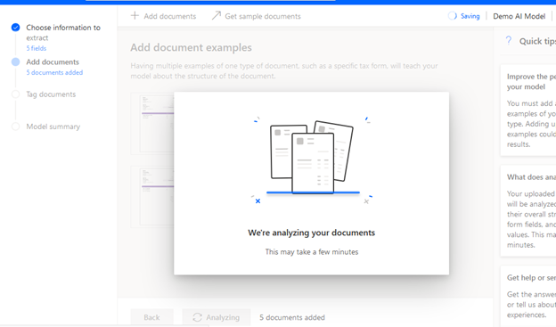 Create AI Model using AI Builder to Extract Data from Document in Power Platform