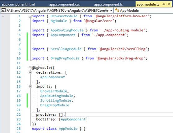 Getting Started With Angular 7 And ASP.NET Core 2.1