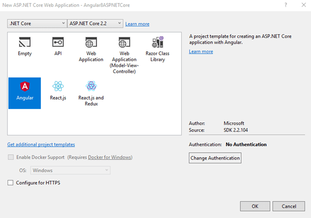 Create An Angular 8 App With ASP.NET Core