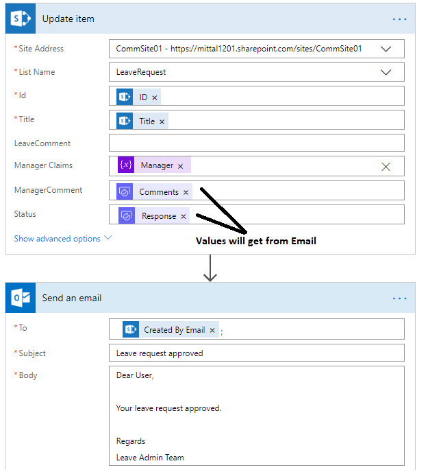 Create An Approval Workflow And Get Manager Response Via Email