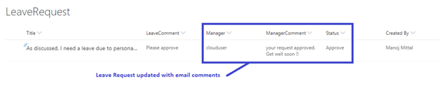 Create An Approval Workflow And Get Manager Response Via Email