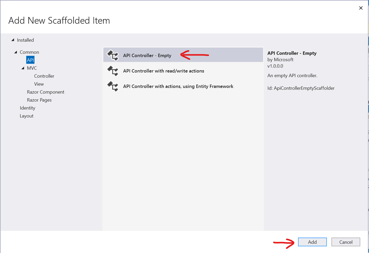 Create a .NET 6 REST API