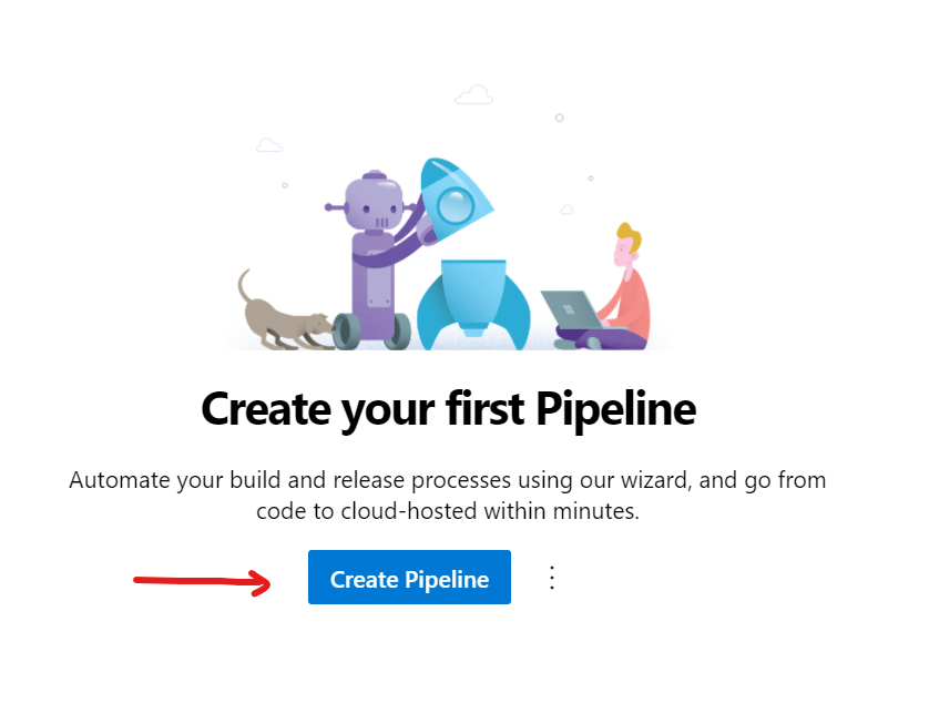 Create Build pipeline on Azure Devops