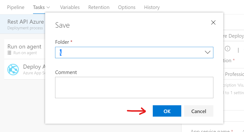 Deploy the app to Azure Cloud using the Azure Release pipeline