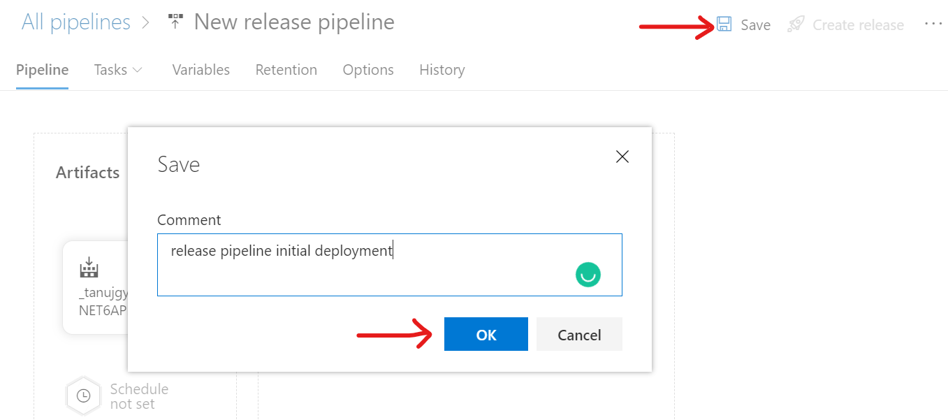 Deploy the app to Azure Cloud using the Azure Release pipeline