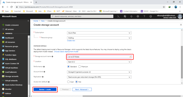 Azure File Sync Service