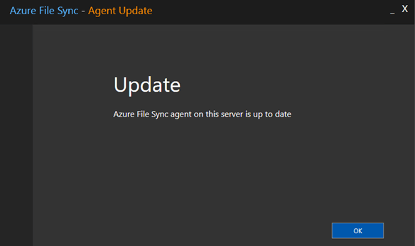 Azure File Sync Service