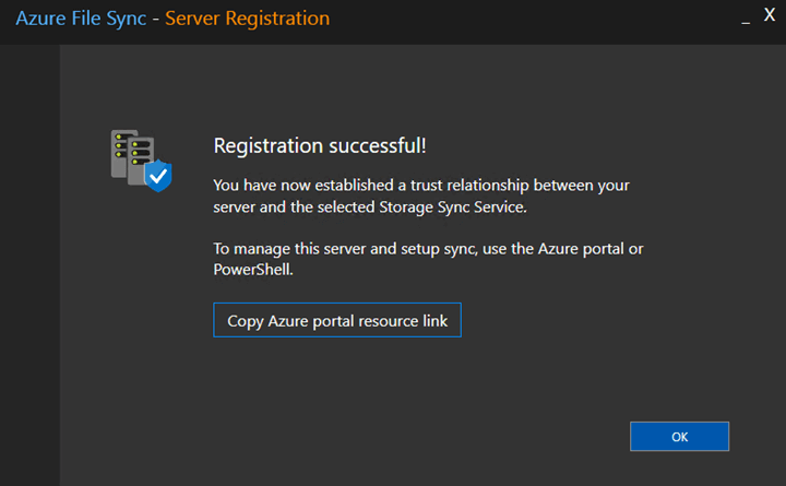 Azure File Sync Service