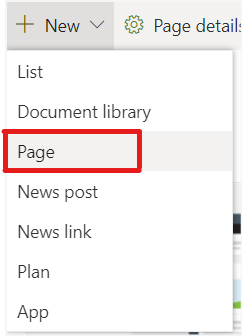Create FAQ's As Sharepoint Modern Page Used In Sharepoint Intranet Site