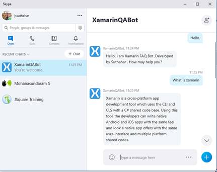 Create And Build A Skype Bot Using Microsoft Bot Framework