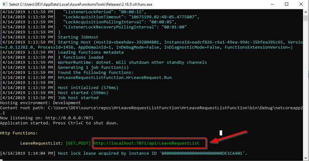 Create And Consume Azure Function From ASP.NET Core