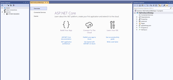 Create And Deploy Your First .NET Core App In Azure App Service